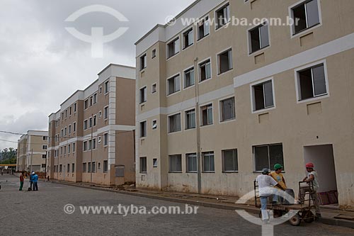  Assunto: Condominio Parque Ritz, Estrada do Mendanha 3600 - Projeto Minha Casa Minha Vida  / Local:  Campo Grande - Rio de Janeiro - RJ  / Data: 11/2010 