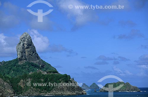  Assunto: Morro do Pico em Fernando de Noronha  / Local:  Pernambuco - PE - Brasil  / Data:  