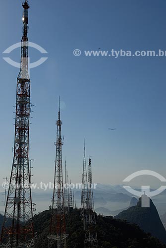  Assunto: Antenas de telecomunicação do Sumaré  / Local:  Rio de Janeiro - RJ - Brasil  / Data: 07/2010 