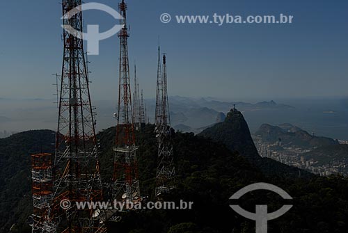  Assunto: Antenas de telecomunicação do Sumaré  / Local:  Rio de Janeiro - RJ - Brasil  / Data: 07/2010 