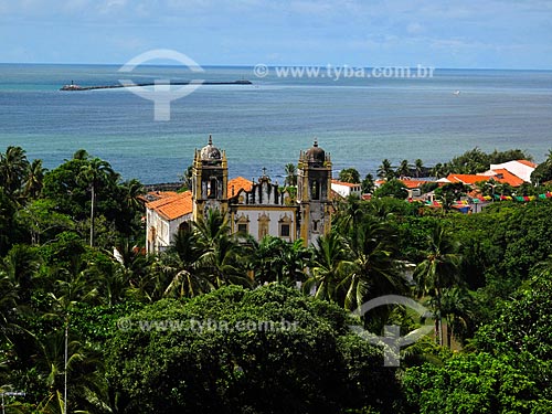  Assunto: Igreja do Convento de Santo Antônio do Carmo  / Local: Olinda - Pernambuco - PE - Brasil  / Data: 03/2011 