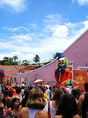  Assunto: Carnaval de rua - centro histórico  / Local: Olinda - Pernambuco - PE - Brasil / Data: 03/2011 