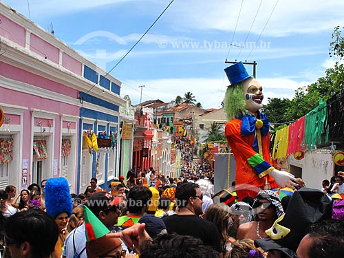  Assunto: Carnaval de rua - centro histórico  / Local: Olinda - Pernambuco - PE - Brasil / Data: 03/2011 