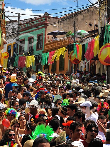  Assunto: Carnaval de rua - centro histórico  / Local: Olinda - Pernambuco - PE - Brasil / Data: 03/2011 