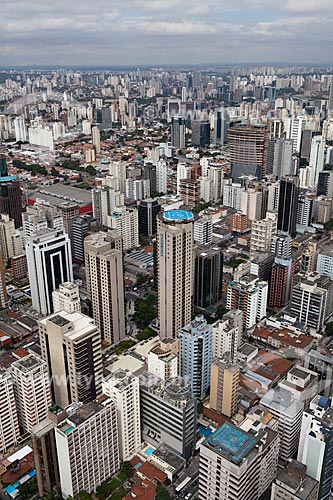  Assunto: Vista aérea de São Paulo / Local: Itaim Bibi - São Paulo (SP) - Brasil / Data: 03/2011 