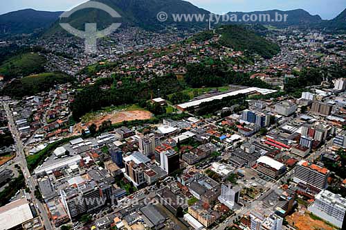  Assunto: Vista aérea da cidade de Teresópolis na Região Serrana Fluminense  / Local: Teresópolis - Rio de Janeiro (RJ) - Brasil / Data: 01/2011  