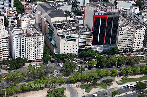  Assunto: Vista aérea da Praia do Botafogo  / Local: Botafogo - Rio de Janeiro (RJ) - Brasil / Data: 03/2011 