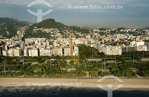  Assunto: Vista da Praia do Flamengo  / Local: Flamengo - Rio de Janeiro (RJ) - Brasil  / Data: 11/2009 