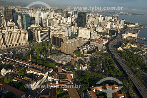  Assunto: Vista aérea do Complexo da Justiça do Rio de Janeiro  / Local: Rio de Janeiro   RJ)  -  Brasil / Data: 11/2009 