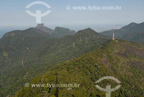  Assunto: Vista aérea do Parque Nacional da Tijuca / Local: Rio de Janeiro (RJ) - Brasil / Data: 07/2010 