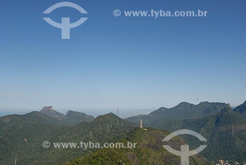  Assunto: Vista aérea do Parque Nacional da Tijuca / Local: Rio de Janeiro (RJ) - Brasil / Data: 07/2010 