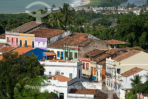 Assunto: Vista geral dos casarios coloniais de Olinda  / Local: Olinda - Pernambuco - (PE) - Brasil  / Data: 04/2010 
