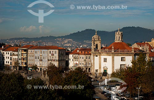  Assunto: Vista da Igreja de Bom Jesus da Cruz / Local: Distrito Barcelos - Braga - Portugal - Europa / Data: 10/2010 