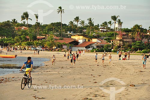  Assunto: Vista da praia de Jericoacoara / Local: Jijoca de Jericoacoara - Ceará (CE) - Brasil / Data: 07/2011 