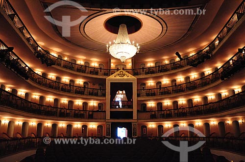  Assunto: Interior do Teatro Arthur Azevedo / Local: São Luís - Maranhão (MA) - Brasil / Data: 07/2011 