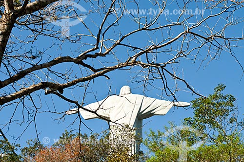  Assunto: Estátua do Cristo Redentor no Morro do Corcovado / Local: Rio de Janeiro (RJ) - Brasil / Data: 08/2011 