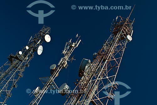  Assunto: Torre de telecomuncação no Parque Eólico Osório / Local: Osório - Rio Grande do Sul (RS) - Brasil / Data: 05/2011 