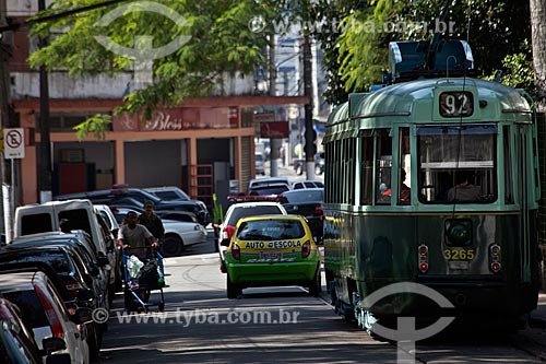  Assunto: Bondinho da Cidade de Santos  / Local: Santos - São Paulo (SP) - Brasil / Data: 08/2011  