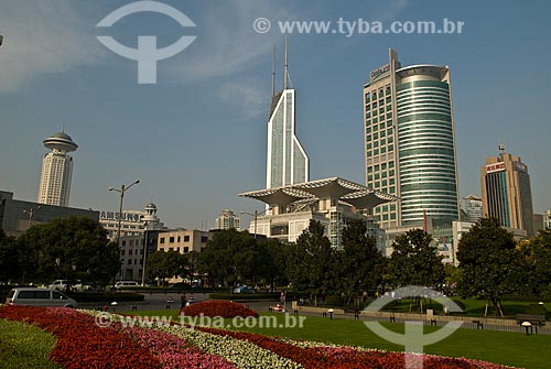  Assunto: Vista da Praça do Povo / Local: Xangai - China - Ásia / Data: 11/2006 