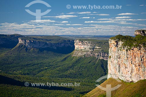  Assunto: Vista de Morros no Parque Nacional da Chapada da Diamantina  / Local: Bahia (BA) - Brasil / Data: 07/2011 