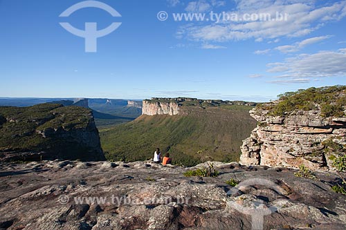  Assunto: Vista do morro Pai Inácio na Chapada Diamantina / Local: Bahia  (BA) - Brasil / Data: 07/2011 