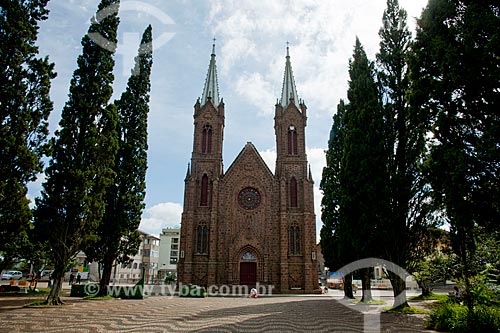  Assunto: Catedral Nossa Senhora da Oliveira / Local: Vacaria - Rio Grande do Sul (RS) - Brasil / Data: 04/2011 