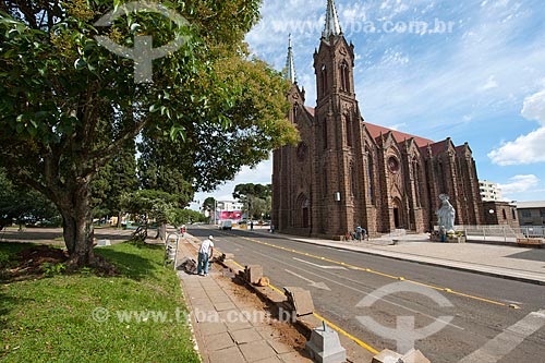  Assunto: Catedral Nossa Senhora da Oliveira / Local: Vacaria - Rio Grande do Sul (RS) - Brasil / Data: 04/2011 