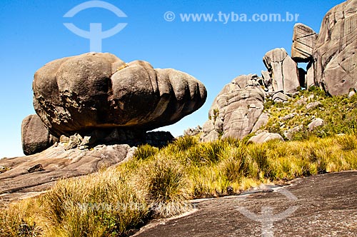  Assunto: Pedra da Tartaruga no Parque Nacional do Itatiaia - Planalto (Parte alta) / Local: Itatiaia - Rio de Janeiro (RJ) - Brasil / Data: 07/2010 