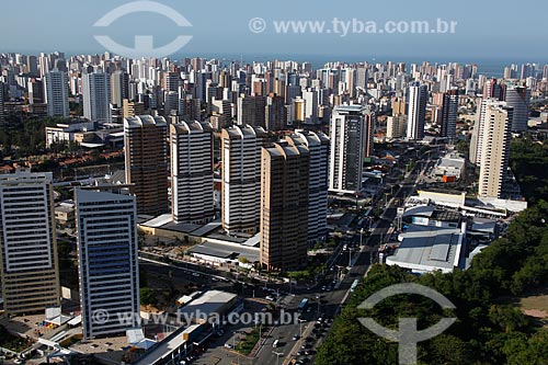  Assunto: Vista aérea de Fortaleza / Local: Fortaleza - Ceará (CE) - Brasil / Data: 12/2011 