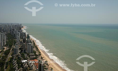  Assunto: Vista aérea da Praia da Boa Viagem / Local: Recife - Pernambuco (PE) - Brasil / Data: 10/2011 