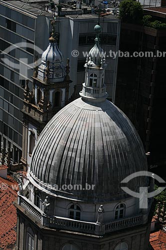  Assunto: Cúpula da Igreja Nossa Senhora da Candelária / Local: Centro - Rio de Janeiro (RJ) - Brasil / Data: 03/2011 