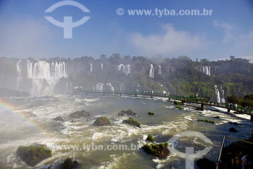  Assunto: Vista das Cataratas do Iguaçu / Local: Foz do Iguaçu - Paraná (PR) - Brasil / Data: 06/2010 