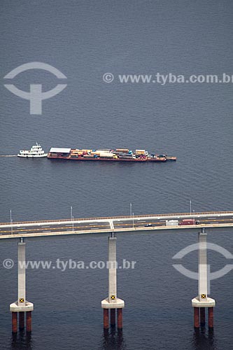  Assunto: Vista aérea da Ponte Rio Negro  / Local: Manaus - Amazonas (AM) - Brasil / Data: 10/2011 