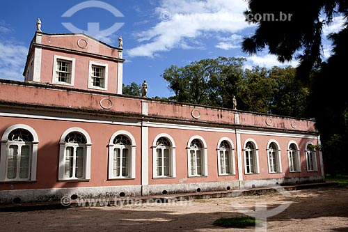  Assunto: Museu da Baronesa - Solar da Baronesa (1863) - Abrigou a família de Aníbal e Amélia Hartley Antunes Maciel / Local: Pelotas - Rio Grande do Sul (RS) - Brasil / Data: 02/2012 