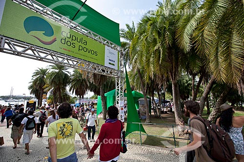  Assunto: Entrada para a Cúpula dos Povos durante a Rio+20 / Local: Glória - Rio de Janeiro (RJ) - Brasil / Data: 06/2012 