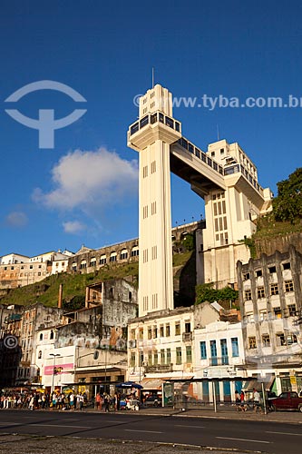  Assunto: Elevador Lacerda  / Local: Cidade Baixa - Salvador - Bahia (BA) - Brasil  / Data: 07/2012 