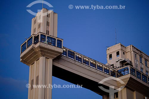  Assunto: Detalhe do Elevador Lacerda  / Local: Cidade Baixa - Salvador - Bahia (BA) - Brasil / Data: 07/2012 