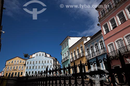  Assunto: Casarios históricos do Pelourinho / Local: Pelourinho - Salvador - Bahia (BA) - Brasil / Data: 07/2012 