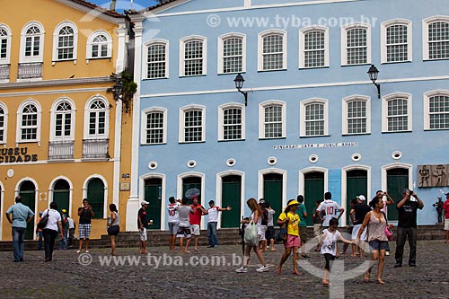  Assunto: Fachadas do Museu da Cidade e da Fundação Casa de Jorge Amado / Local: Salvador - Bahia (BA) - Brasil / Data: 07/2012 