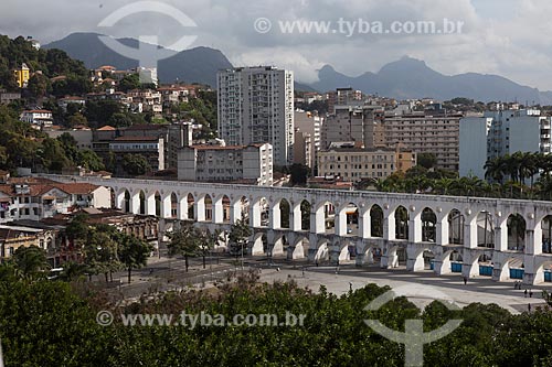  Assunto: Vista dos Arcos da Lapa / Local: Rio de Janeiro  -  Rio de Janeiro (RJ) - Brasil / Data: 08/2012 