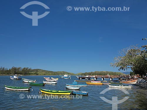  Assunto: Barcos de pesca no píer no Bairro da Passagem                          / Local: Cabo Frio  -  Rio de Janeiro (RJ) - Brasil / Data: 08/2012 