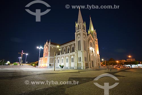  Assunto: Igreja Sagrado Coração de Jesus (Catedral de Petrolina) na praça Dom Malan / Local: Petrolina - Pernambuco (PE) - Brasil / Data: 06/2012 