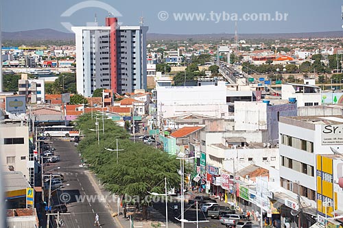  Assunto: Centro da cidade de Petrolina com vista da rua Barbosa Lima e avenida Souza Filho / Local: Petrolina - Pernambuco (PE) - Brasil / Data: 06/2012 