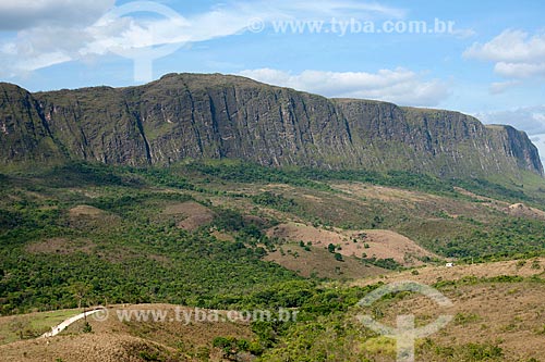  Assunto: Platô no Parque Nacional da Serra da Canastra / Local: São Roque de Minas - Minas Gerais (MG) - Brasil / Data: 10/2011 