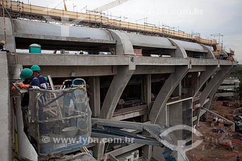  Assunto: Reforma do Estádio Jornalista Mário Filho - também conhecido como Maracanã / Local: Maracanã - Rio de Janeiro (RJ) - Brasil / Data: 10/2012 