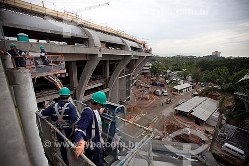  Assunto: Reforma do Estádio Jornalista Mário Filho - também conhecido como Maracanã / Local: Maracanã - Rio de Janeiro (RJ) - Brasil / Data: 10/2012 