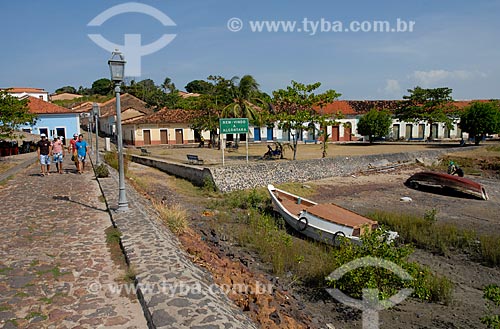  Assunto: Casas na cidade de Alcântara / Local: Alcântara - Maranhão (MA) - Brasil / Data: 09/2010 