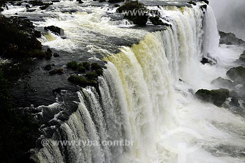  Assunto: Cataratas do Iguaçu no Parque Nacional do Iguaçu / Local: Foz do Iguaçu - Paraná (PR) - Brasil / Data: 07/2012 