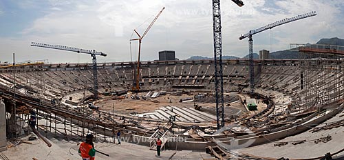  Assunto: Reforma do Estádio Jornalista Mário Filho - também conhecido como Maracanã / Local: Maracanã - Rio de Janeiro (RJ) - Brasil / Data: 12/2012 