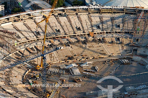  Assunto: Reforma do Estádio Jornalista Mário Filho - também conhecido como Maracanã - para a Copa do Mundo de 2014 / Local: Rio de Janeiro (RJ) - Brasil / Data: 12/2012 